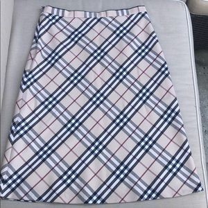 Burberry Nova Check wool Skirt!